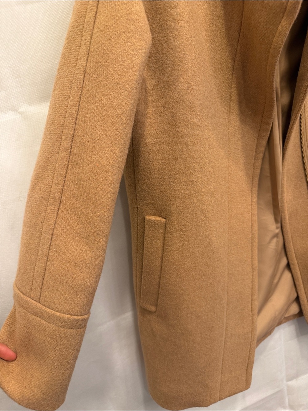 J. Crew Camel Stadium-Cloth Cocoon
Coat - Picture 5 of 6
